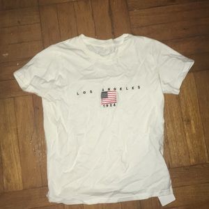 Zaful Los Angeles flag shirt